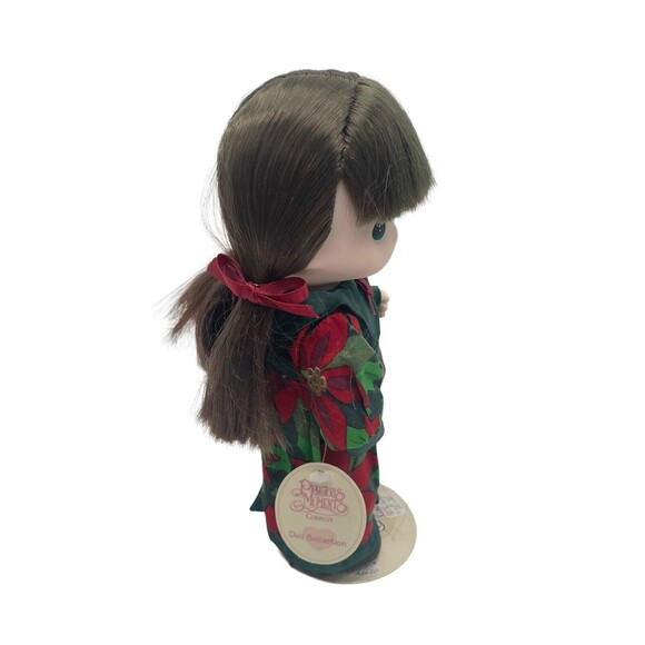 Precious Moments Doll | Natalie | Christmas Holiday | #1551 | 1995 - Picture 2 of 13